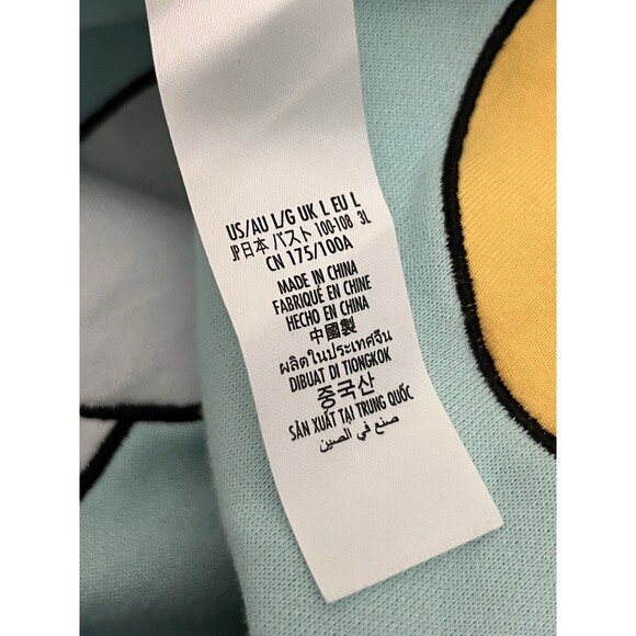 Disney Parks Mickey & Spike Garden Cropped Sweatshirt Retro Flowers Sz L *TG7 - Picture 13 of 13